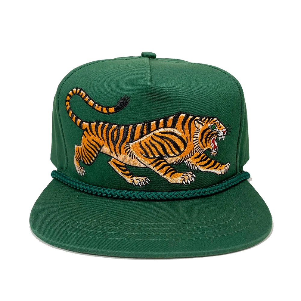 Stuntin green tiger hat